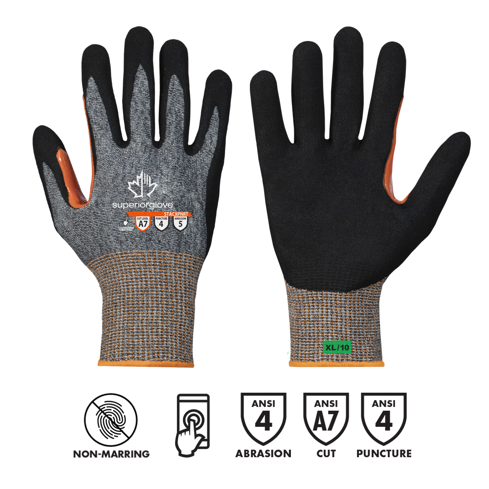 #STACXPNRT - Superior Glove® TenActiv™ Composite-Knit Cut-Resistant Glove with Reinforced Thumb and Micropore Nitrile Grip